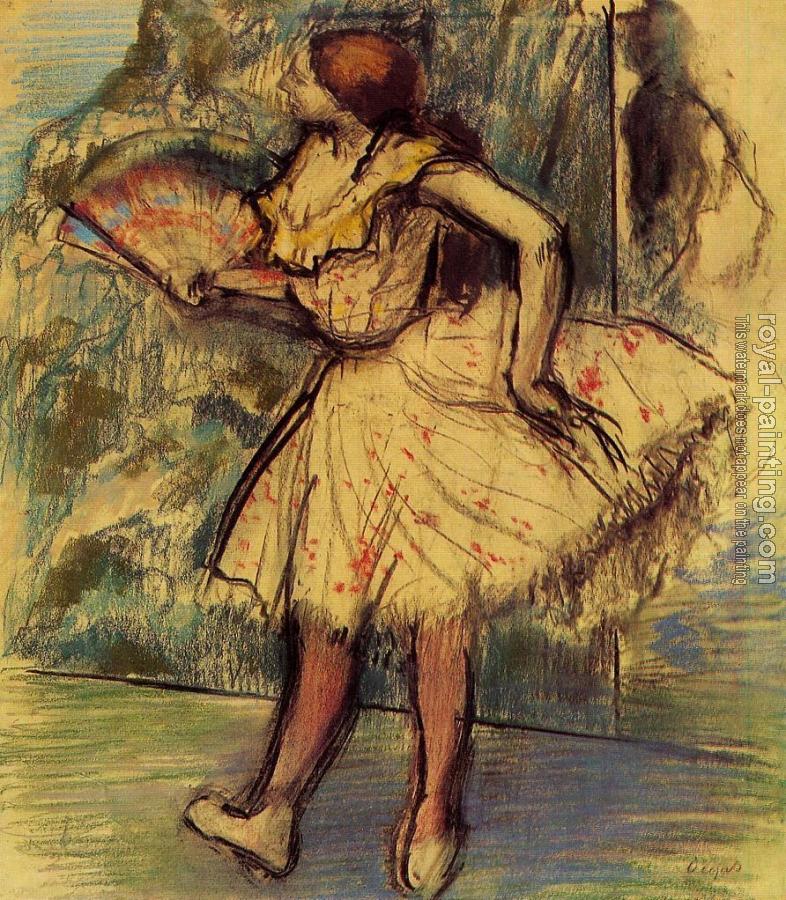 Edgar Degas : Dancer with a Fan II